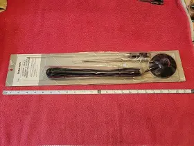 Radioshack 21-994 Vtg Center-loaded Magnetic-mount Mobile Cb Antenna Nip