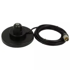 Pl-259 Roadpro Ts-401 Truckspec Prewired Cb Antenna Magnet Mount With 12ft Coax Cable Connector