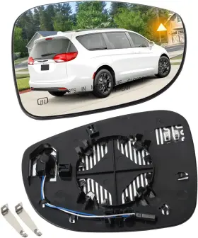 Rwzauto-replacements 445056856813 Passenger Side Heated Mirror Replace 68318282aa Fit For Chrysler Pacifica 2017-2
