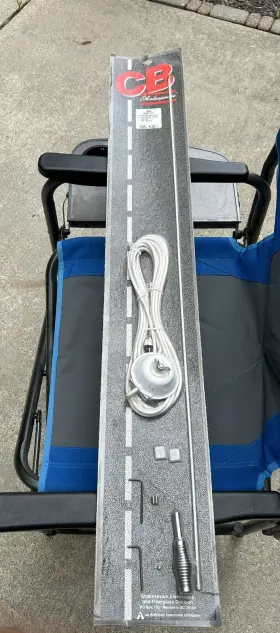 4122-1 Shakespeare Nos Cb Antenna Fiberglass Whip Mobile Trunk Mount Kit Radio #2 4122-1 Shakespeare Nos Cb Antenna Fiberglass Whip Mobile Trunk Mount Kit Radio #2