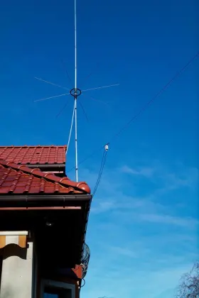 Sirio 0588 827 5/8 Wave 10m/cb Base Antenna With Anti-vibration Ring