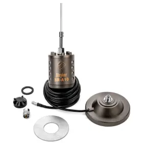 Stryker 10000w Heavy Duty Magnet Mount 10/11 Meter Antenna Kit 28-30mhz