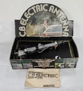 Cbe-10 Tenna Power Nos Model Motor Driven Cb/am/fm Retractable Mobile Antenna #2