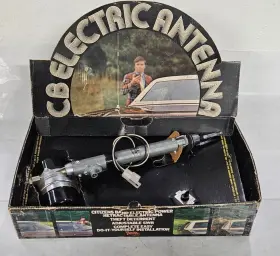 Cbe-10 Tenna Power Nos Model Motor Driven Cb/am/fm Retractable Mobile Antenna