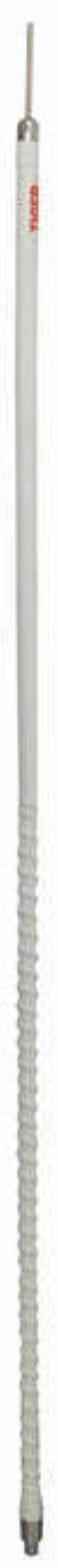 Sott3w Tiger Everhardt 3ft White 1 1/2 Wave Fiberglass Tuneable Tip Antenna