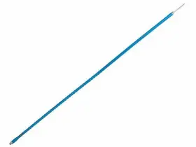 Sott4bl Tiger Everhardt 4ft Blue 1 1/2 Wave Fiberglass Tuneable Tip Antenna