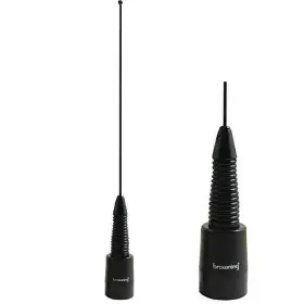 Tram-browning Br168bs Vhf 2.4 Dbd Mobile Antenna Set With Hole Trunk Mirror Magnet Mount Pl259
