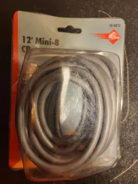 Ts-8x12 Truckspec Truck Spec 12ft Mini-8 Cb Antenna Cable New/sealed Semi Accessory 16 Gauge