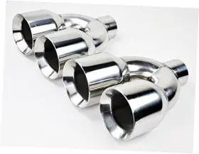 Mt-dual-3040-stag-ccor05 Tunerbits Dual 4 Inch Quad Staggered Stainless Steel Exhaust Tips For Chevy Corvette C6 05-13