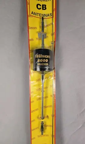 3055505 Wilson Vintage Nos 5000 Trucker Cb Radio Antenna Handles Watts Made In Usa