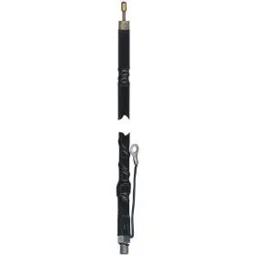 Fgt-5 Wilson Inch Silver Load 5 Ft Black Fiberglass Cb Radio Antenna - Fgt5
