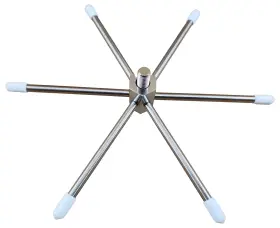 Workman 693031617967 Wilkit-w 6 Element Cb Radio Antenna Ground Plane Radial - White Tips