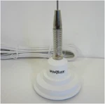 Hustler IC-100SW Radio Antenna Magnetic Base 41" Whip W/ Spring (white) New. Fixed Price $69.99.