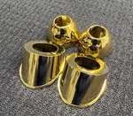 1963-1964 Chevy Impala 24K Gold Plated Rear Antenna Base & Nut. Fixed Price $135.99.