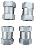 4 Lot Workman Ss-nut-dh Stainless Steel 1" Cb Radio Antenna Replacement Stud. Fixed Price $42.95.