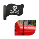 Pirate Flag Car Antenna Topper, Skull Crossbones Partern Automotive 1 Pcs. Fixed Price $10.75.