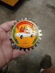 Chrome Corvette Club Grille Badge Topper Accessory (bp). Fixed Price $65.00.