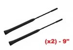 9" 2-PACK Fuba Am/fm/xm/cb Mast Antennas For Honda Goldwing GL1800 2001-2018 New. Fixed Price $20.90.