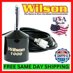 Wilson 1000 Cb Roof Mount Antenna 3000W 62" Whip 17FT Coax Weather Band Radio. Fixed Price $139.50.