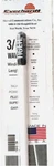 Everhardt Tiger TSM3W 3' White 3/4 Wave Super Flex Cb Antenna 1000W Rated New. Fixed Price $49.99.