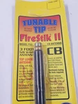 Firestik Ii FS3 Black Ft. Fiberglass Cb Radio Antenna W/ Tuneable Tip Foot. Fixed Price $36.99.