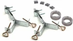 Ez 29-24 Style Chimney Mount With Galvanized Straps Tv Antenna Mast Bracket. Fixed Price $30.45.
