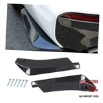 Augeny 2 Pcs Rear Bumper Canard Diffuser, Anti-crash Lip Carbon Fiber. Fixed Price $22.98.