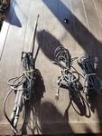 Prostick Pana Pacific 3' Cb Antenna White And Sets Of Cable/wiring & Harness. Fixed Price $46.86.