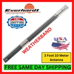 Everhardt Cb Antenna 3' Black Super Gain For 10 Meter Radio Ham Transceiver Kit. Fixed Price $29.95.