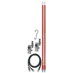 KW4DMK-R Firestik 4' Dual Mirror Mount Cb Antenna Kit (red). Fixed Price $150.79.