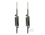 Dual Monkey Made Cb Radio Antennas,short Shaft, 49" Stinger MM9 30K Watts 2 Item. Fixed Price $225.33.