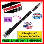 Procomm T500-1B 5' Cb Antenna Fiberglass 1000W Heavy Duty Tunable Tip Top Loaded. Fixed Price $29.95.
