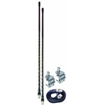 Accessories Unlimited AUMM24-B Foot Black Dual Cb Antenna Kit With 3-WAY SO239. Fixed Price $122.99.