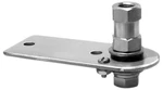 Accessories Unlimited AUSM18 Flat 5-1/2" Cb Antenna Mounting Bracket W/ Lug Stud. Fixed Price $32.95.