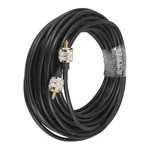 50FT RG58 Uhf PL259 Coaxial Cable Male To For Cb Radio Antennas 50-OHM. Fixed Price $28.57.