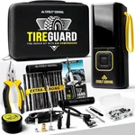 Tire Repair Kit With Compressor Universal Flat Plugs Punctures. Fixed Price $89.90.