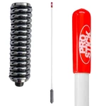Prostick 2 Foot Fiberglass 1000 Watt - White Cb Radio Antenna With Heavy Dut.... Fixed Price $29.99.
