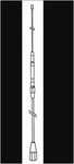 Hustler RG27 3' Center Load Mid-size Cb Antenna Adjustable Whip 1/4 Wave New. Fixed Price $49.99.