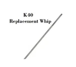 K40 Antennas 57-1/4" Stainless Steel Radiused Tip Replacement Whip. Fixed Price $42.95.