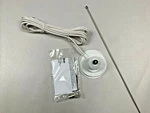 Hustler IC-100-W Cb Radio Antenna Magnetic Base White 41" Whip 1C-100-W. Fixed Price $45.99.