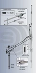 Sirio Sd 27 Dipole (26 Mhz) 10M-HAM 3000W Base Antenna -- Great For Dx. Fixed Price $89.99.