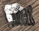 Lot Of Assorted Apctel APD876.3M 824-894MHZ On Glass Antenna Pieces See Pics. Fixed Price $29.64.