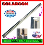 Solarcon 204B Cb Antenna Fiberglass 4' Top Loaded Whip 750W Black Radio Car Kit. Fixed Price $27.95.