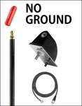 Firestik LG4M2B 4' No Ground Plane Cb Antenna Kit - Black New. Fixed Price $79.99.