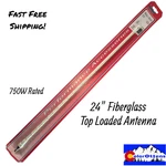Procomm JBC200W Bull Dog 2' 24" Cb Antenna 750W White Top Load 3/8" Truck Radio. Fixed Price $19.97.