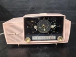 Princess Pink Mid Century 1959 General Electric Model C-416. Fixed Price $325.00.