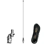 Am Fm Trucker Mobile Radio Antenna Kit With Mirror Mount Motorola Din 41585 Plug. Fixed Price $29.99.