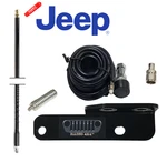Firestik Ii FS4-B 4' Cb Antenna Kit W/ Mopar Tailgate Bracket, Spring, 18' Coax. Fixed Price $106.95.