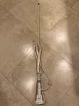 Shakespeare 4050-B 3-FT Little Giant Marine Whip Antenna White. Fixed Price $85.00.