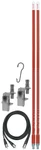 FS3DMK-R Firestik Dual Foot Ii Cb Antenna Kit (red). Fixed Price $150.79.